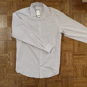 Brown Banana Republic Stripe Shirt